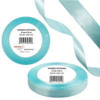 Wstążka satynowa 6mmx32m Baby Blue WS6-103 Brewis